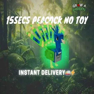 15 Seconds Peacock NO TOY
