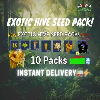 Exotic Hive Seed Pack 10x