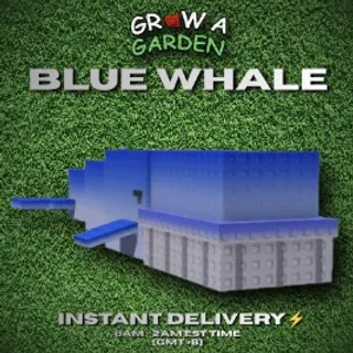 BLUE WHALE GROW A GARDEN