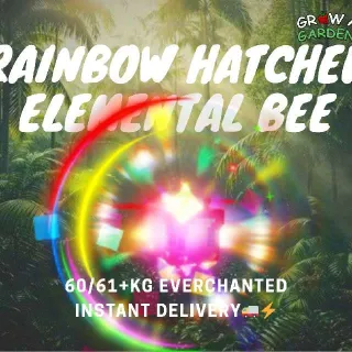 Rainbow Elemental Bee 60/61+KG EVERCHANTED