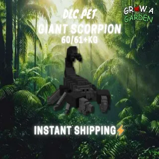 Giant Scorpion / Grow A Garden