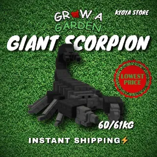 Giant Scorpion / Grow A Garden