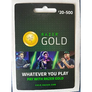 $500.00 AUD Razer Gold Gift Card