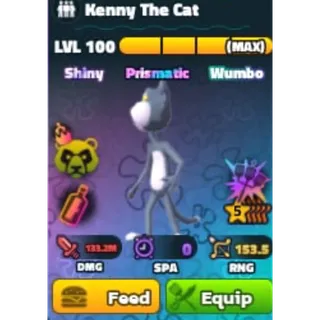 SW 5S KENNY THE CAT/SHINY WUMBO 5 STAR KENNY THE CAT