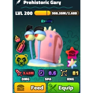 CHEAP BUNDLE | SUPERSTAR PREHISTORIC GARY | SPONGEBOB TOWER DEFENSE