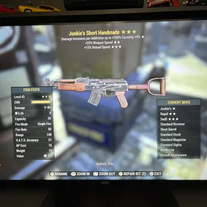 Junkie’s 25/15 Handmade