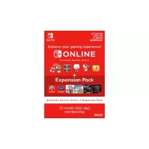 Nintendo Switch Online 12-month + Expansion pack
