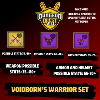 DUNGEON QUEST - VOIDBORN'S WARRIOR 