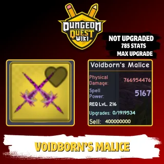 DUNGEON QUEST - VOIDBORN'S MALICE