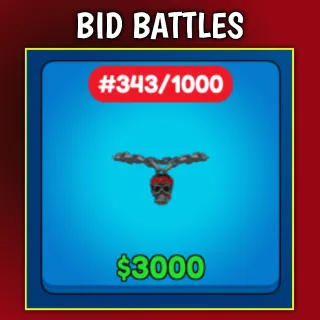 BID BATTLES - SKULL CHAIN