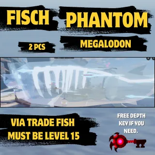 PHANTOM MEGALODON -FISCH