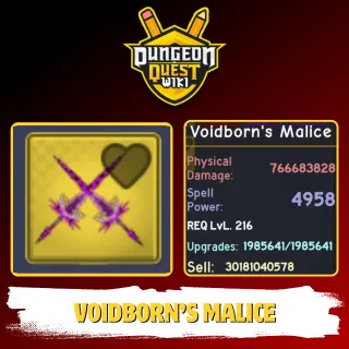 DUNGEON QUEST - VOIDBORN'S MALICE