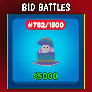 BID BATTLES - EASTER TOP HAT