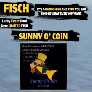 SUNNY O' COIN - FISCH