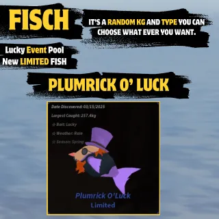 PLUMRICK O' LUCK - FISCH