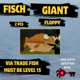 GIANT FLOPPY UNAPPRAISED - FISCH