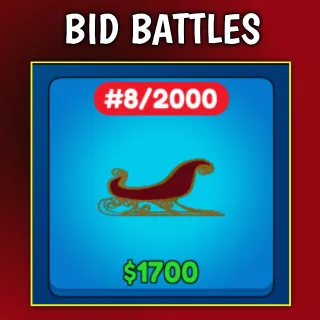 BID BATTLES -  SANTA SLEIGH #8