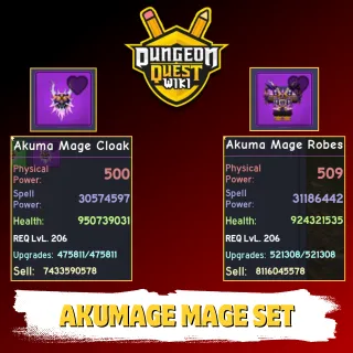 DUNGEON QUEST - AKUMA MAGE SET