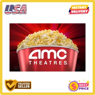 $25.00 USD AMC THEATRES GIFT CARD AUTOMATIC DELIVERY 