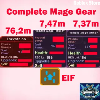 Valhalla Mage Set & ULT & EIF - DQR