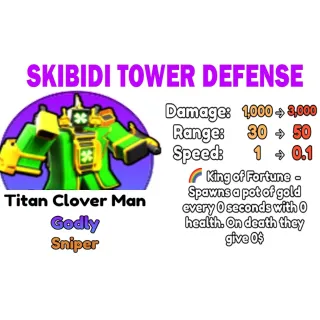 STD - TITAN CLOVER MAN