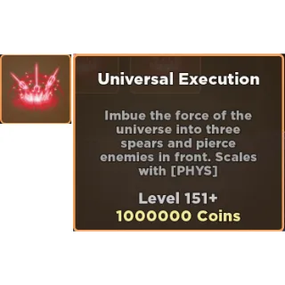 Universal Execution