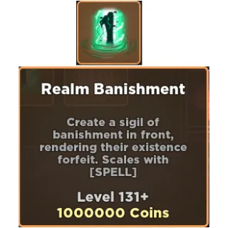 Realm Banishment