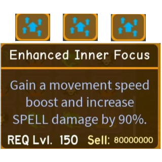 x3 Enhanced Inner Focus - Game Items - Gameflip
