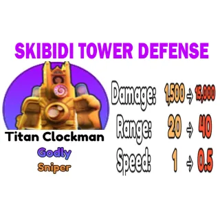 STD - TITAN CLOCKMAN