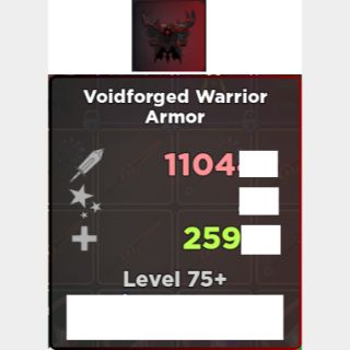 Voidforged Warrior Armor