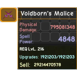 VOIDBORN'S MALICE