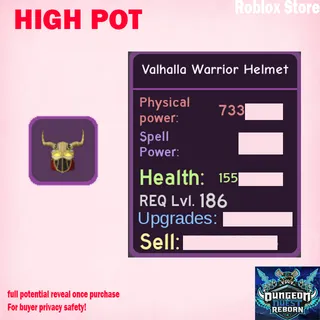 Epic Valhalla Warrior Helmet - DQR