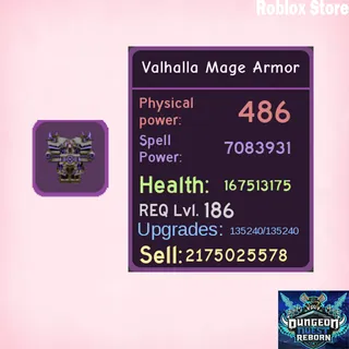 Epic Valhalla Mage Armor - DQR