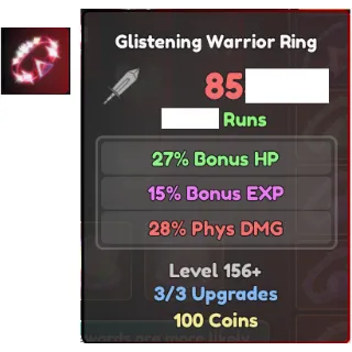 Glistening Warrior Ring