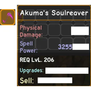 Akuma's Soulreaver