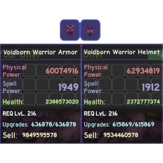 VOIDBORN WARRIOR SET