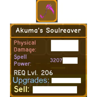 Akuma's Soulreaver - GOOD POT