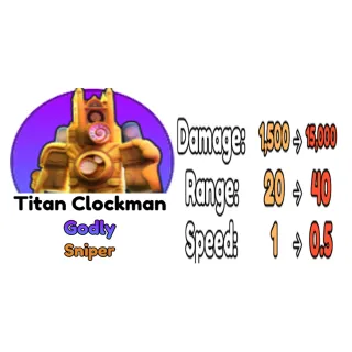 Skibidi TD - Titan Clockman