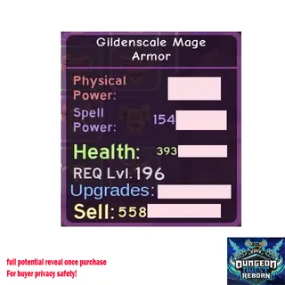 Gildenscale Mage Armor - DQR