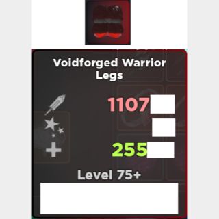 Voidforged Warrior Legs