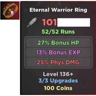 Eternal Warrior Ring