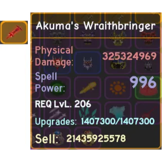 AKUMA'S WRAITHBRINGER