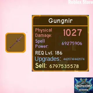 Gungnir Northern Lands Mage Legend