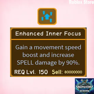 Enhanced Inner Focus - DQR