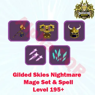 Gilded Skies Mage Set & Spell - DQR