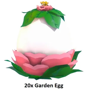 20x Garden Egg Adopt ME