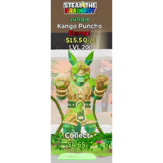 Fortnite Steal The Brainrot Jungle Kango Puncho 3 Traits