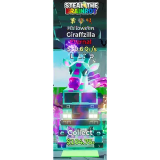 Fortnite Steal The Brainrot Halloween Giraffzilla 3 Traits