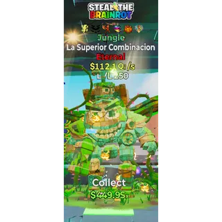 Fortnite Steal The Brainrot Jungle La Superior Combinacion 6 Traits