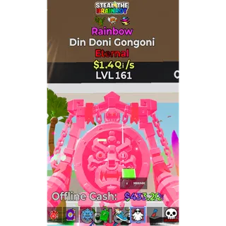 Fortnite Steal The Brainrot Rainbow Din Doni Gongoni 3 Traits